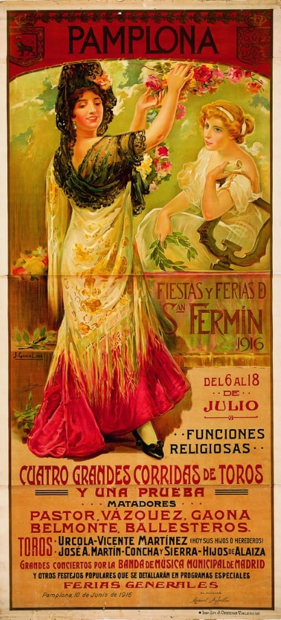 Fiestas en honor de San Fermín  